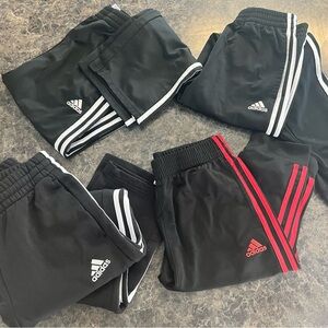 Lots of Adidas men’s small boys extra large track pants